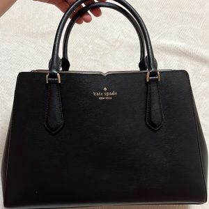 Kate Spade Triple Compartment Satchel - Black